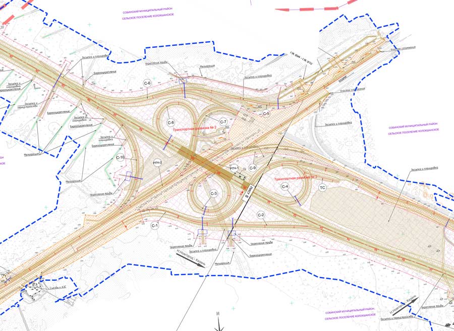 Маршрут новой трассы москва казань на карте по нижегородской области